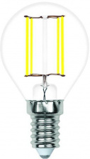 Лампочка светодиодная филаментная LED-G45-SLF LED-G45-7W/4000K/E14/CL/SLF